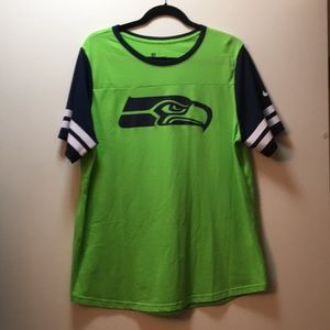 Seahawks football tee